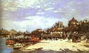 Pierre Renoir The Pont des Arts the Institut de France oil painting artist